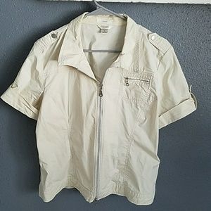 Christopher and Banks short sleeved jacket
